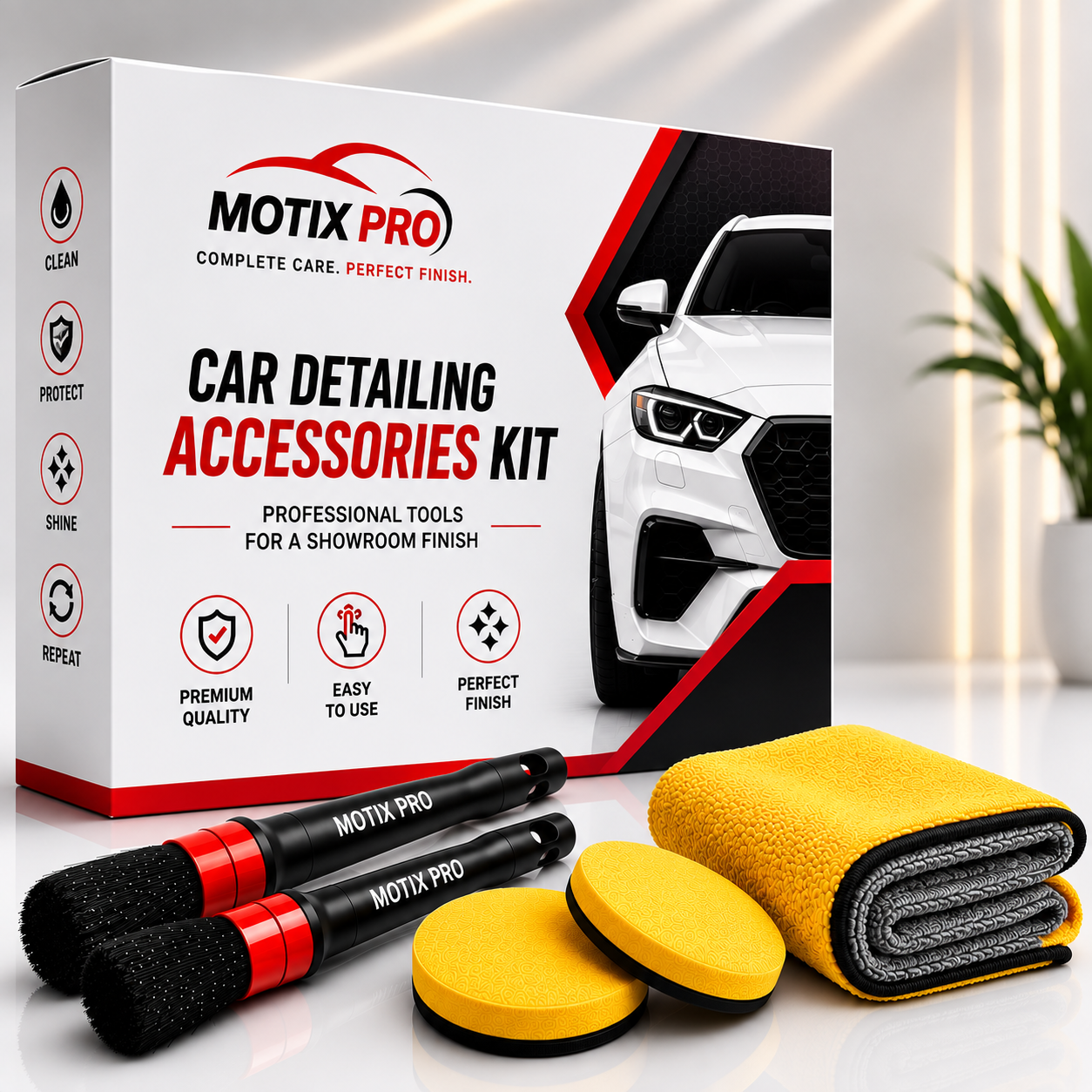 MOTIX PRO Car Detailing Accessories Kit
