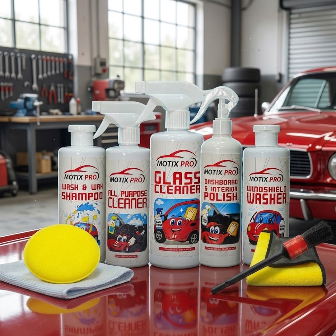 Motix Pro Car Care Kit 8-in-1
