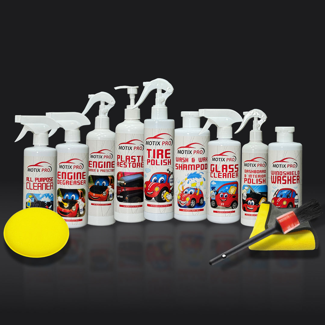 Motix Pro Car Care Kit 12-in-1