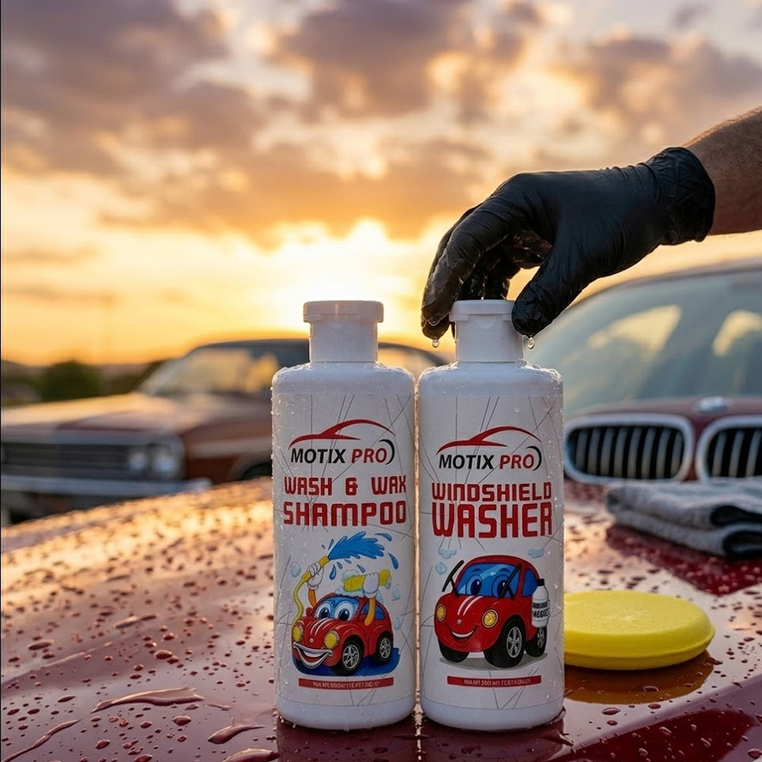 All Purpose Cleaner 500ml  And  Wash & Wax Shampoo500ml Bundle
