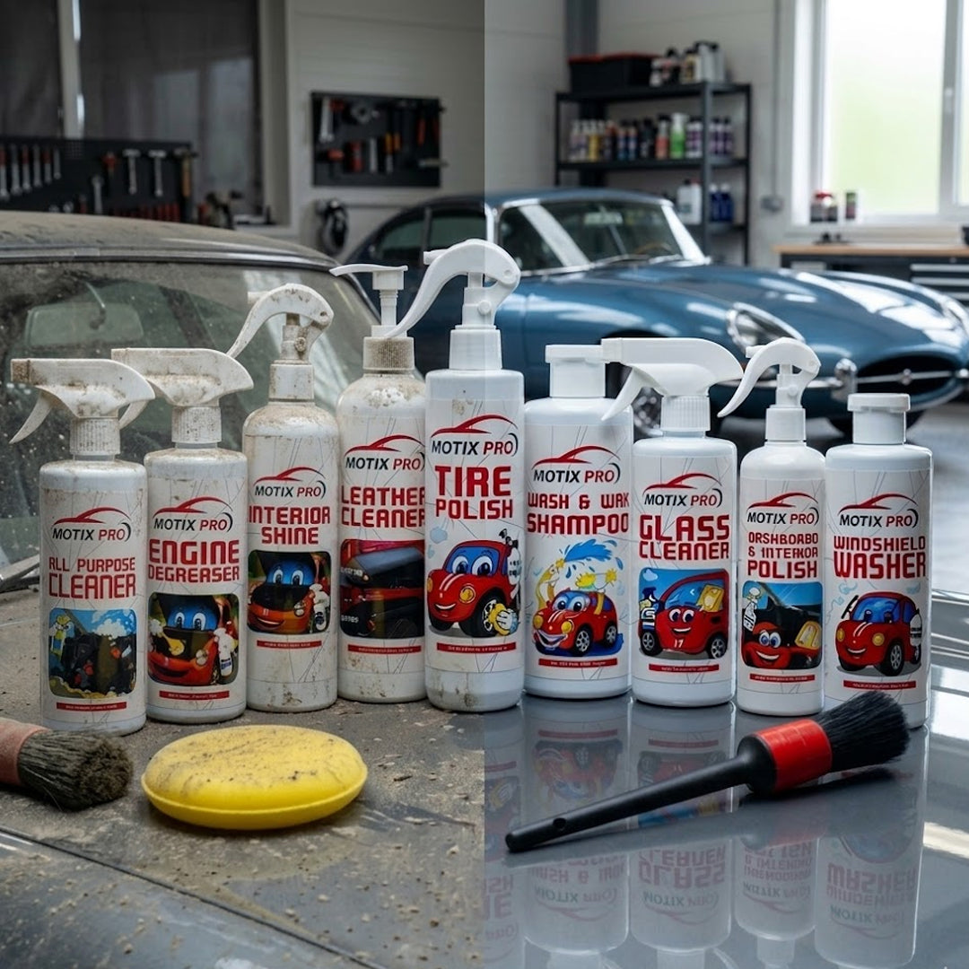 Motix Pro Car Care Kit 12-in-1