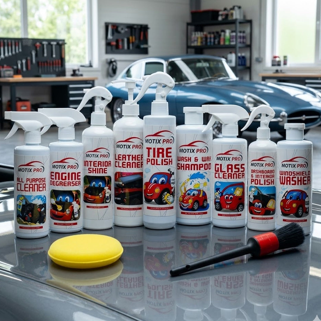 Motix Pro Car Care Kit 12-in-1